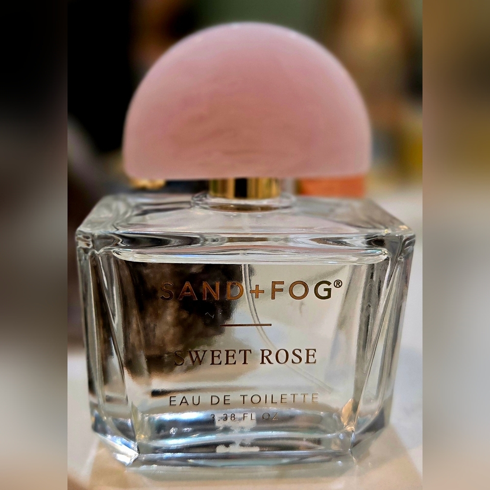 Sand+ Fog Sweet Rose 3.38fl.oz. Eau De Toilette, New